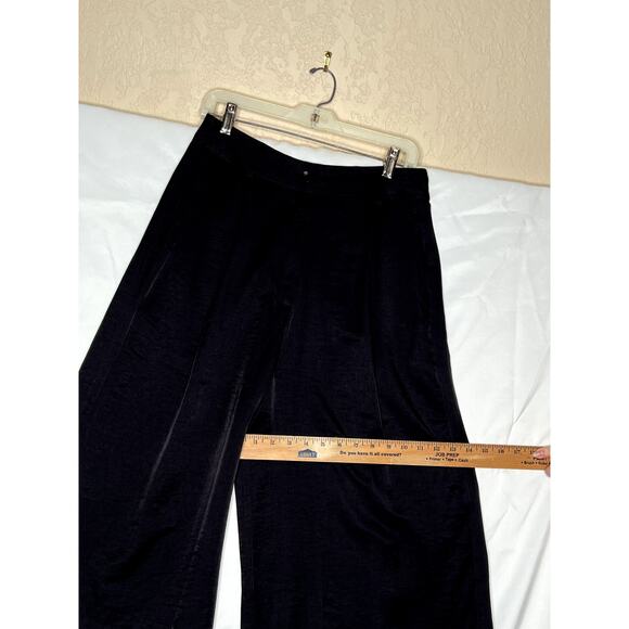 Anthropologie Tiny size M gauchos black front & side pockets button-fly closure - Picture 5 of 10